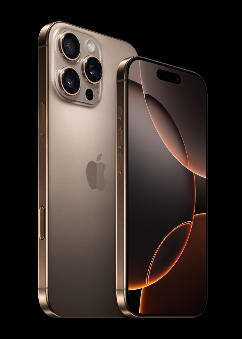 iPhone 16 Pro en titanio, imagen ilustrativa